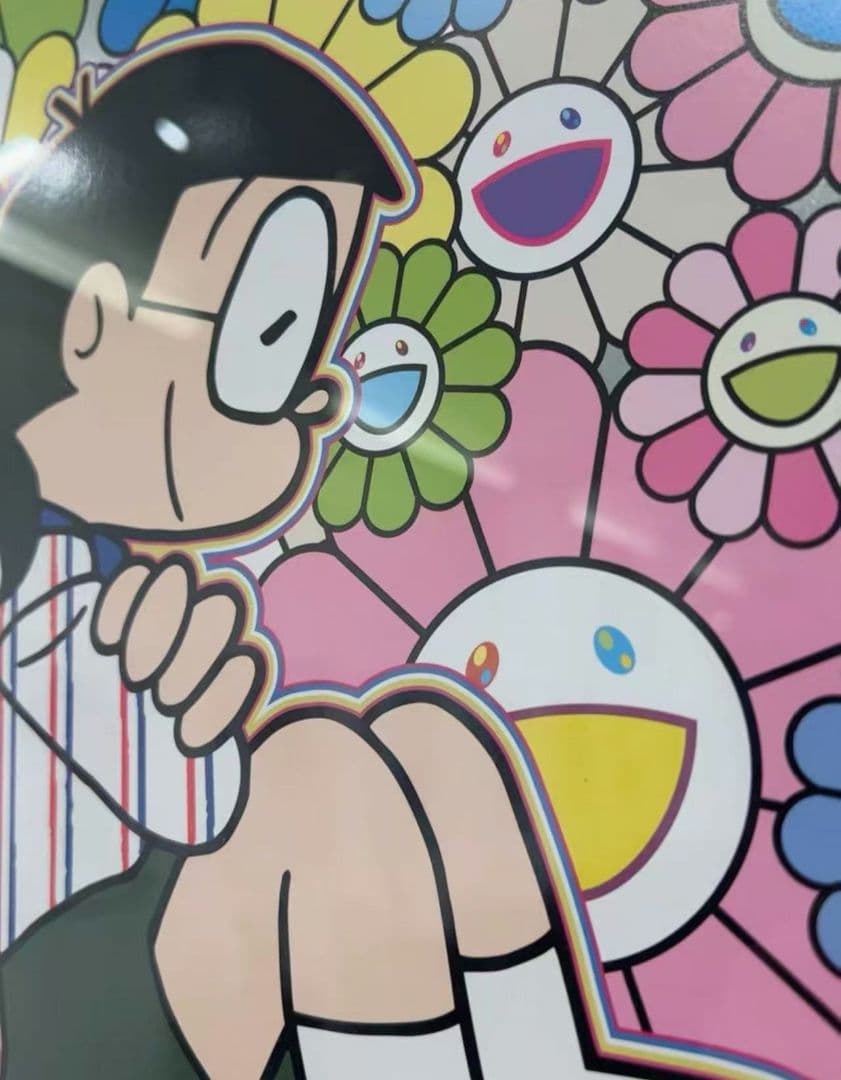 村上隆 版画ドラえもん 初恋 そして我思う、今夜のディナーのことなど ED300