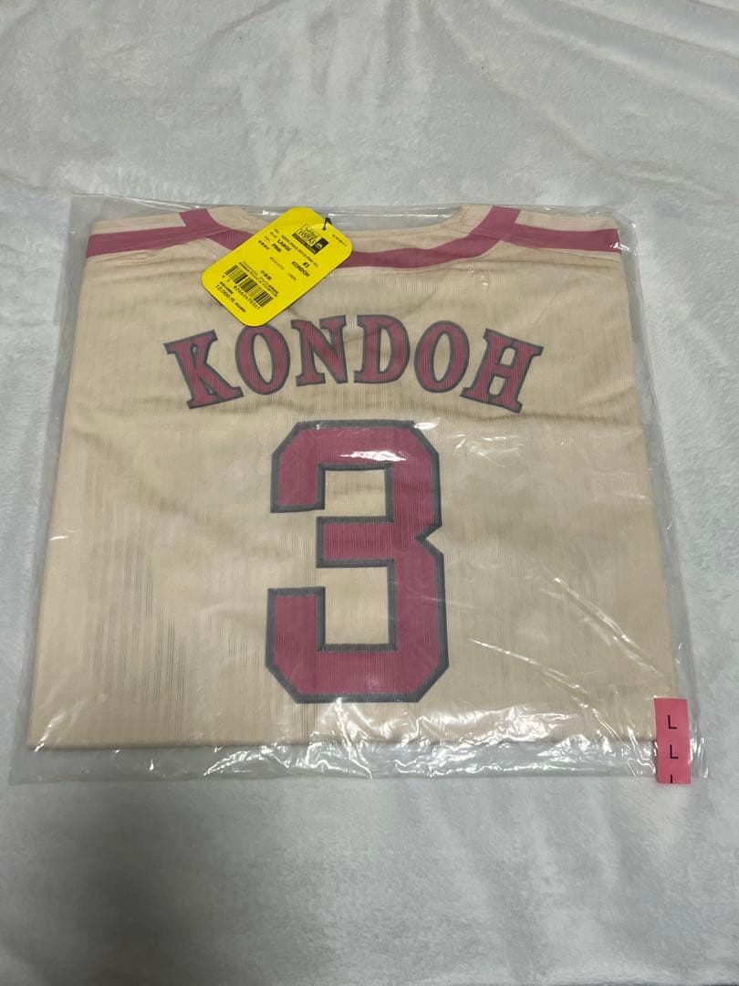 2025年ソフトバンクホークス　ピンクフルユニフォーム　近藤選手　Lサイズ