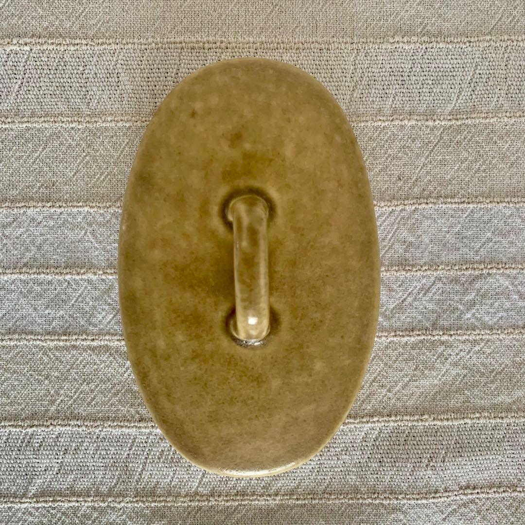 北欧ビンテージ・クイストゴー・レリーフ・ティーポット楕円タイプ