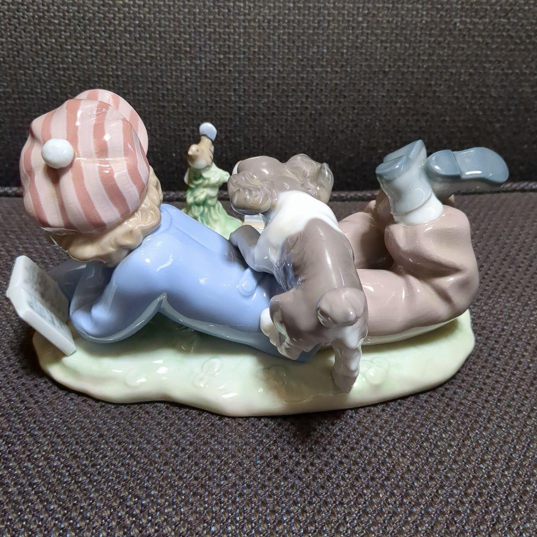 【絶版品】「LLADRO(リヤドロ) 5451 旅する少年」