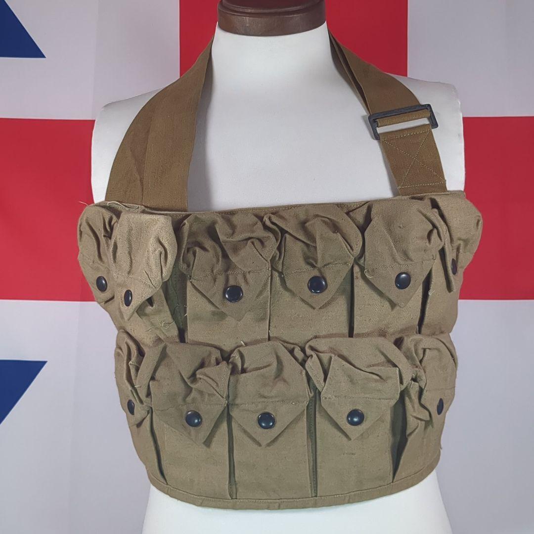 【実物美品】アメリカ軍1918年製グレネードキャリアーベスト