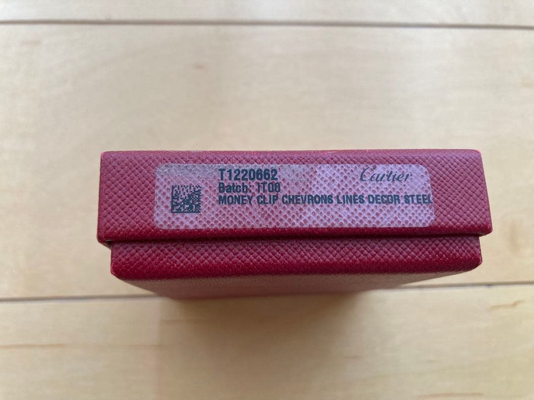 Cartier マネークリップ シルバー