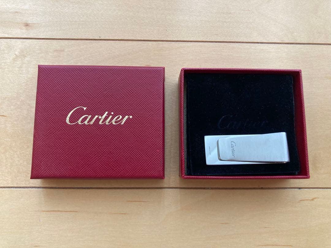 Cartier マネークリップ シルバー
