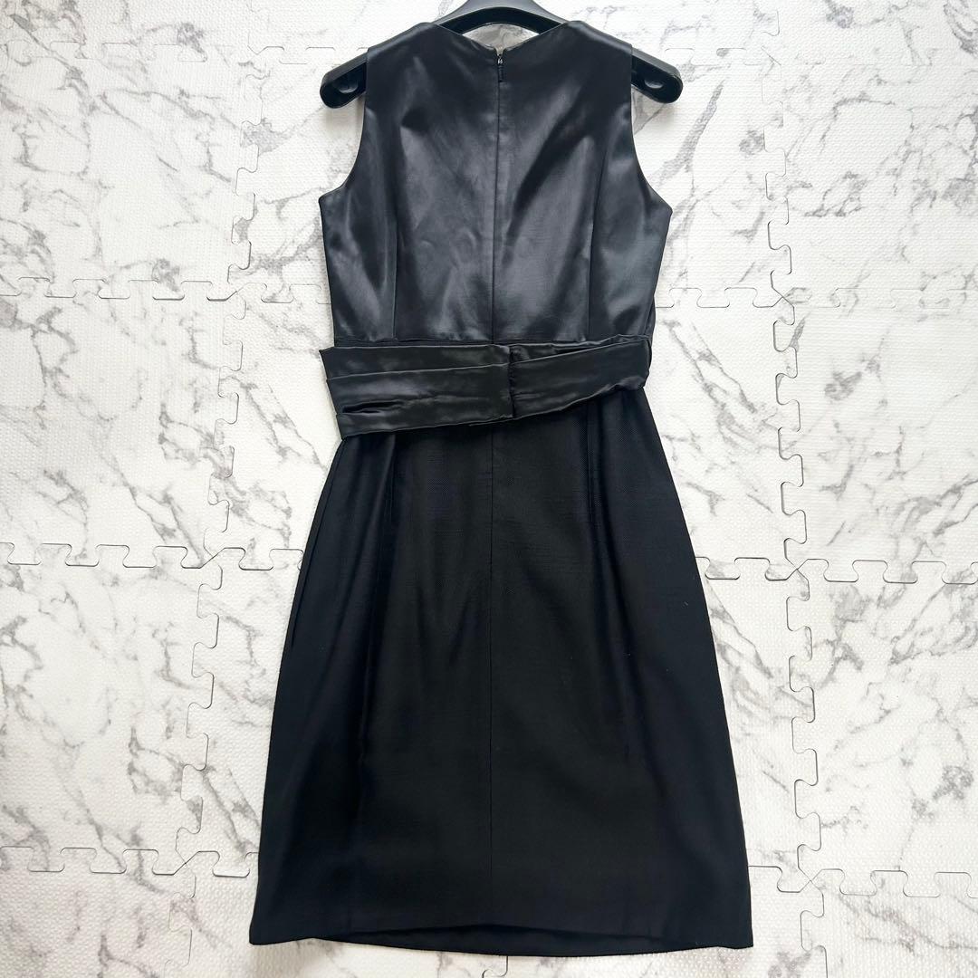 美品♡ グッチ シルク100% ワンピース フォーマル 切替 38 美シルエット