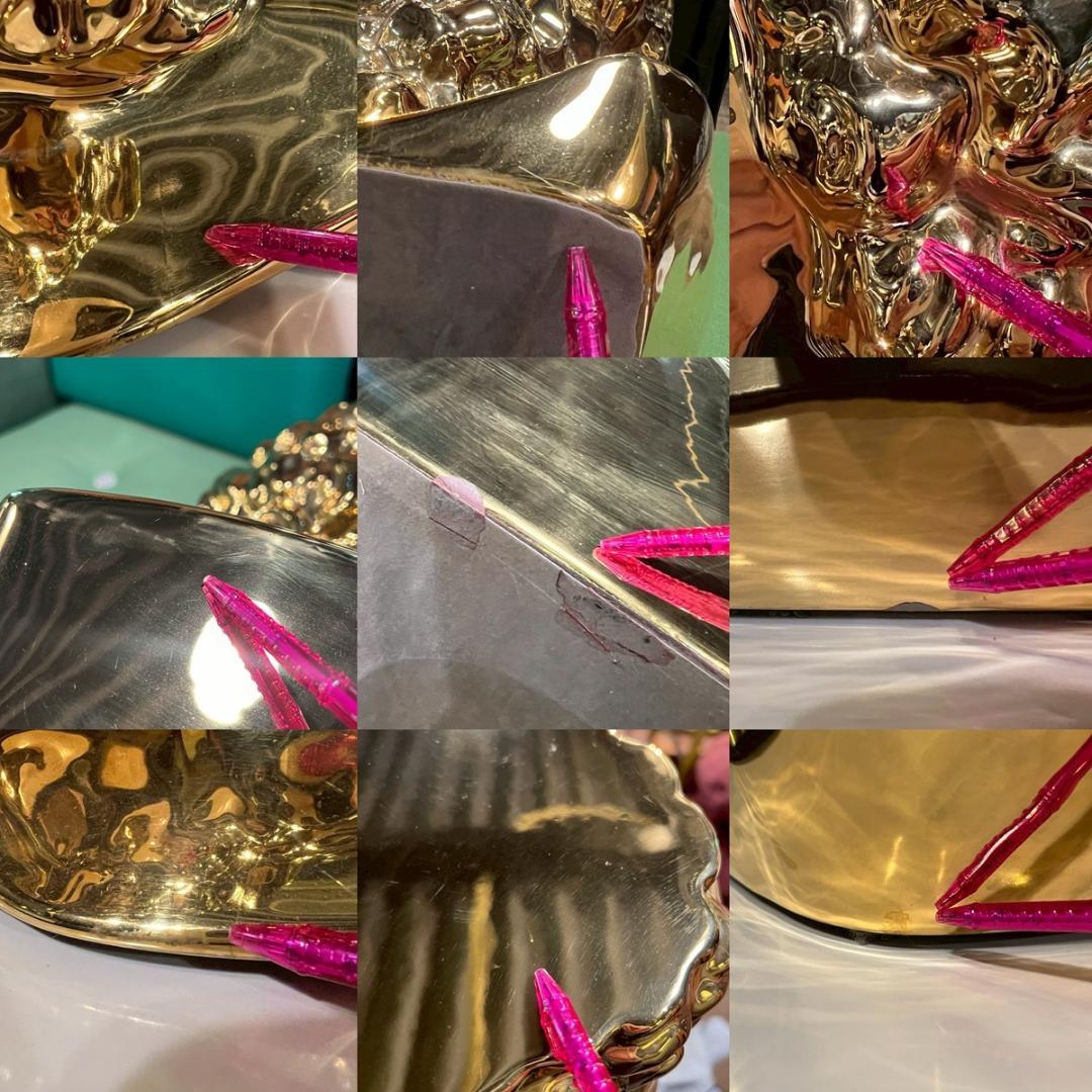 VGnewtrend バストエルコレ ヘラクレス テーブル ゴールド スツール