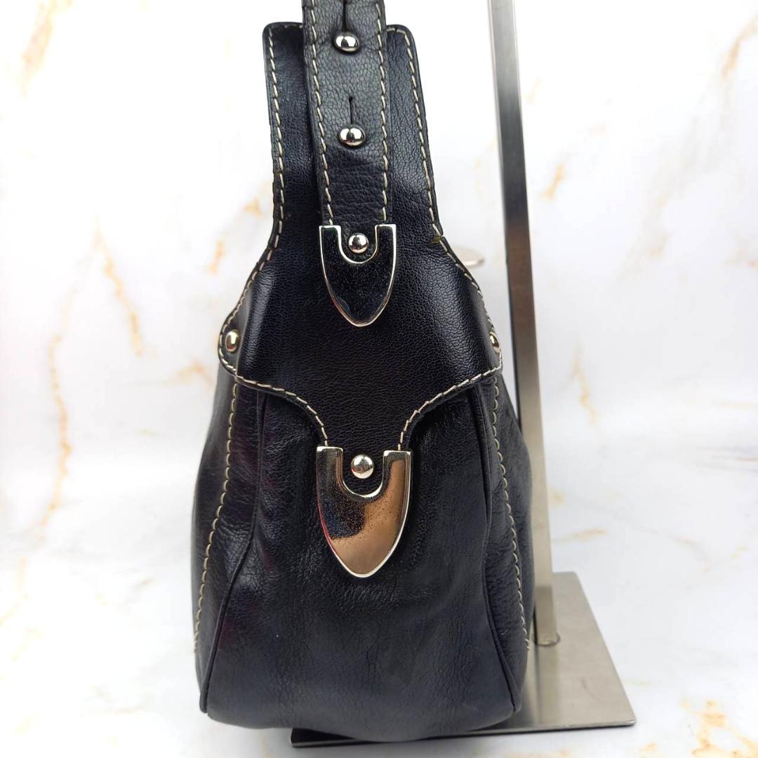 ✨良品✨ BALLY バリー ワンショルダーバッグ レザー ブラック y2k