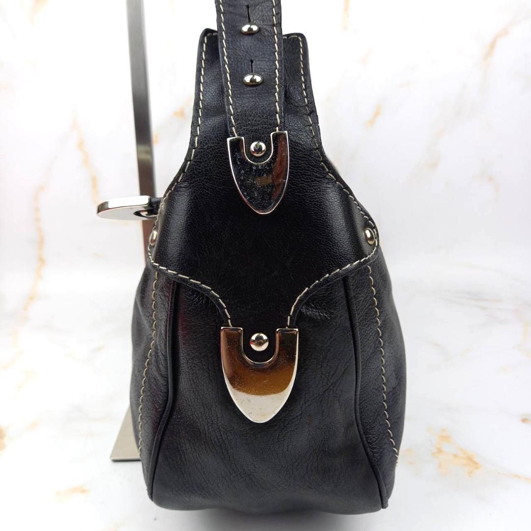 ✨良品✨ BALLY バリー ワンショルダーバッグ レザー ブラック y2k