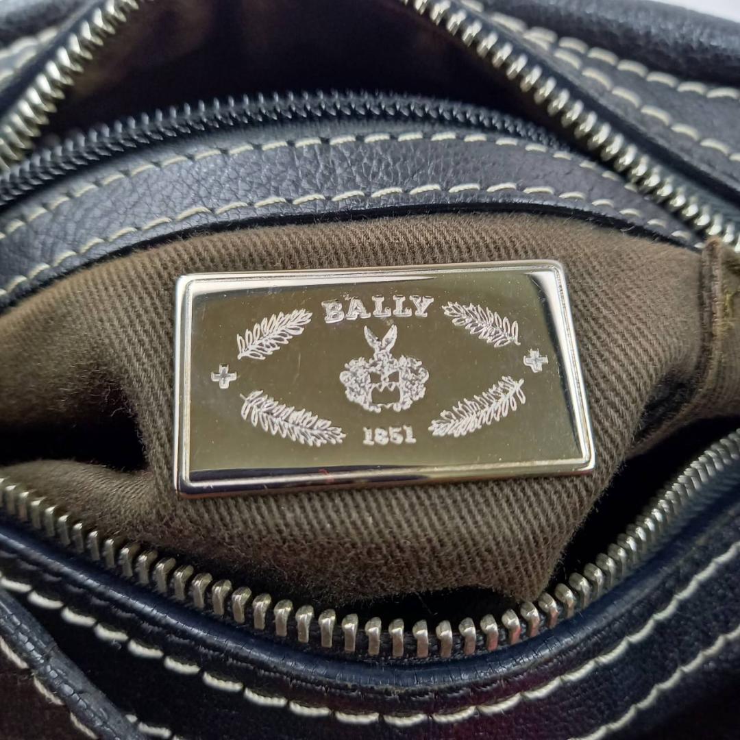 ✨良品✨ BALLY バリー ワンショルダーバッグ レザー ブラック y2k