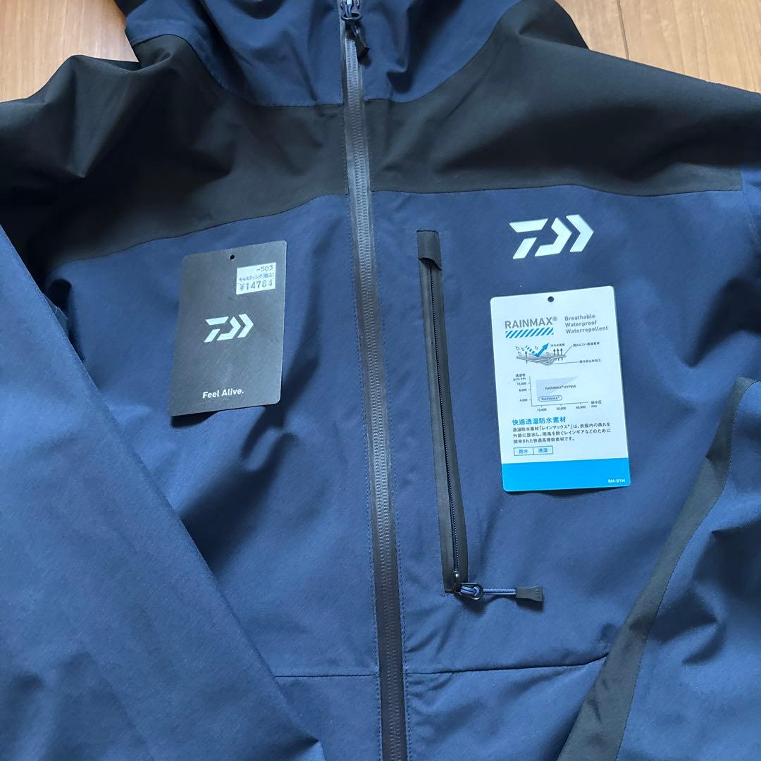 Daiwa RAINMAX レインウェア ネイビー
