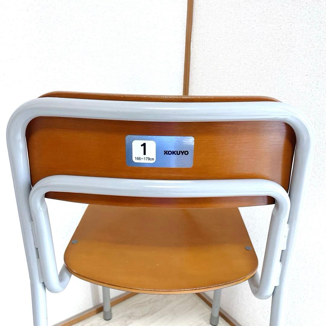 美品 KOKUYO 学習机 学習椅子 セット 学校机 学校椅子 特 1 レトロ