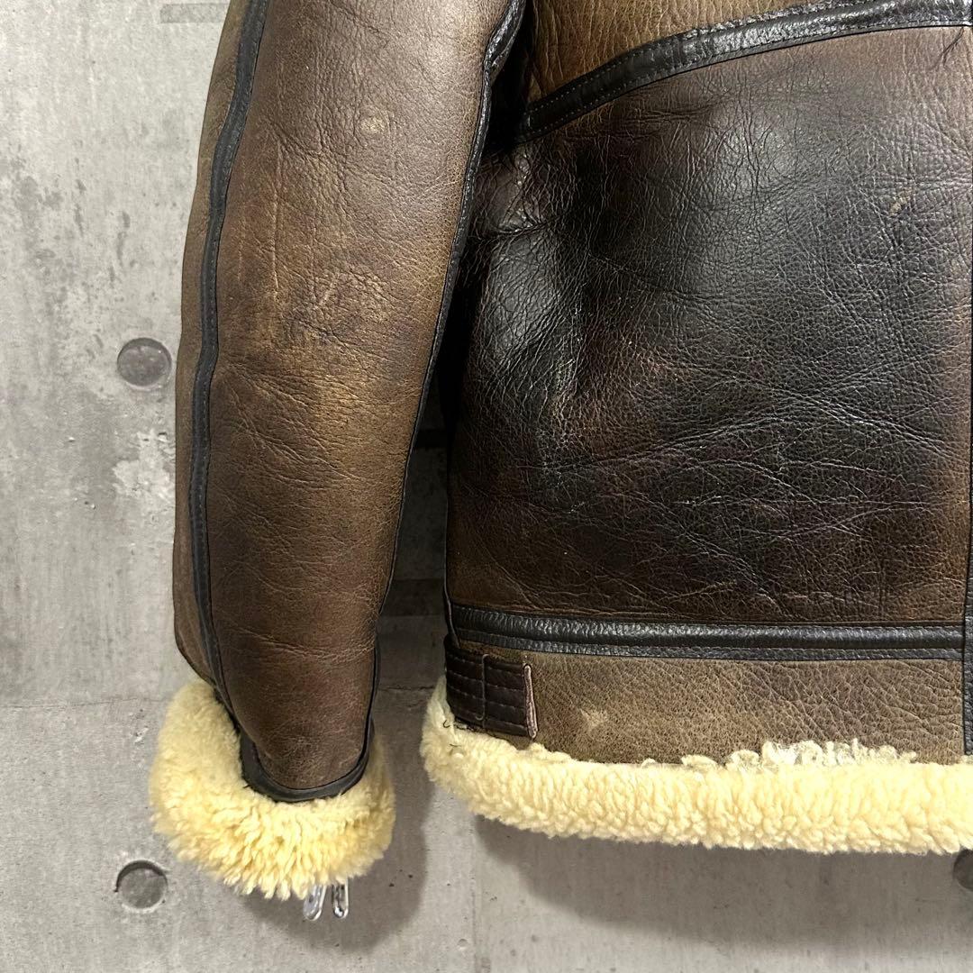 AVIREX B-3 フライトジャケット ムートン USA製 1978復刻タイプ