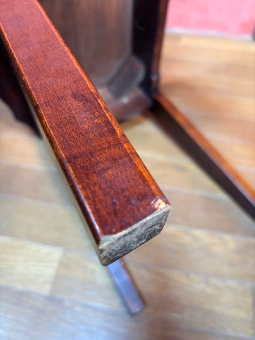 伝統民芸家具　神居民芸　(椅子、板座チェア) 2脚