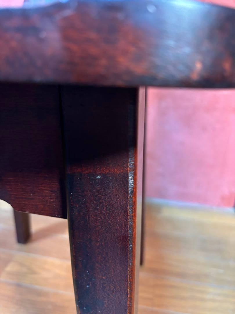 伝統民芸家具　神居民芸　(椅子、板座チェア) 2脚