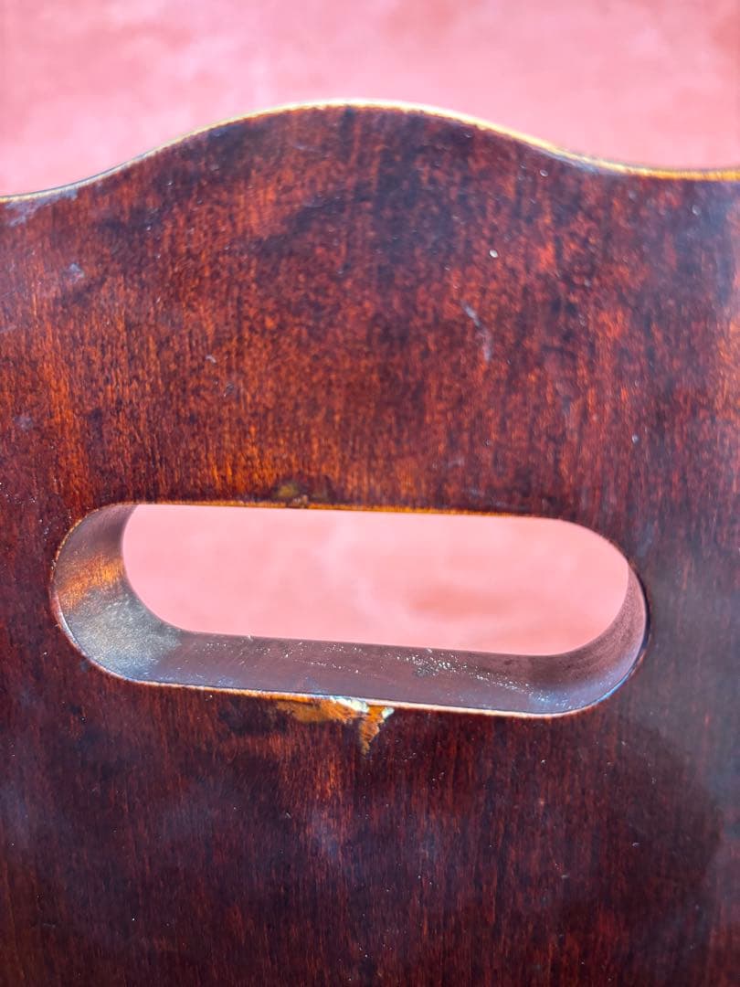 伝統民芸家具　神居民芸　(椅子、板座チェア) 2脚