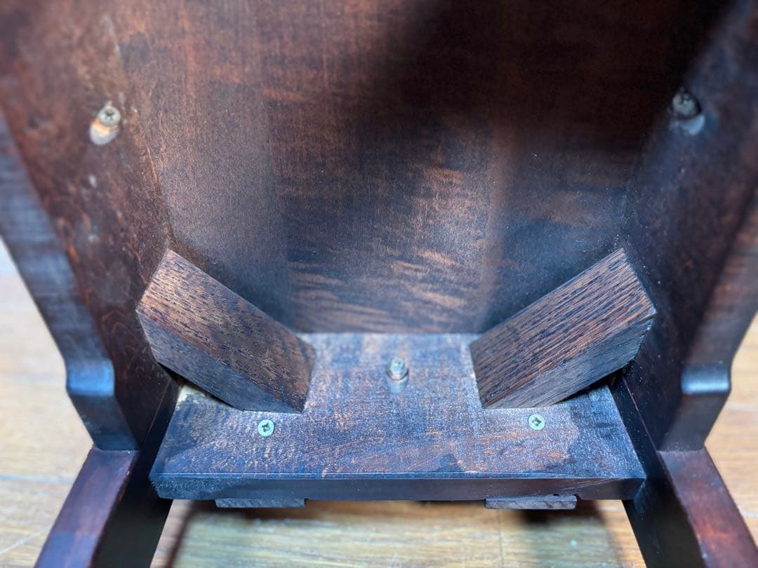 伝統民芸家具　神居民芸　(椅子、板座チェア) 2脚