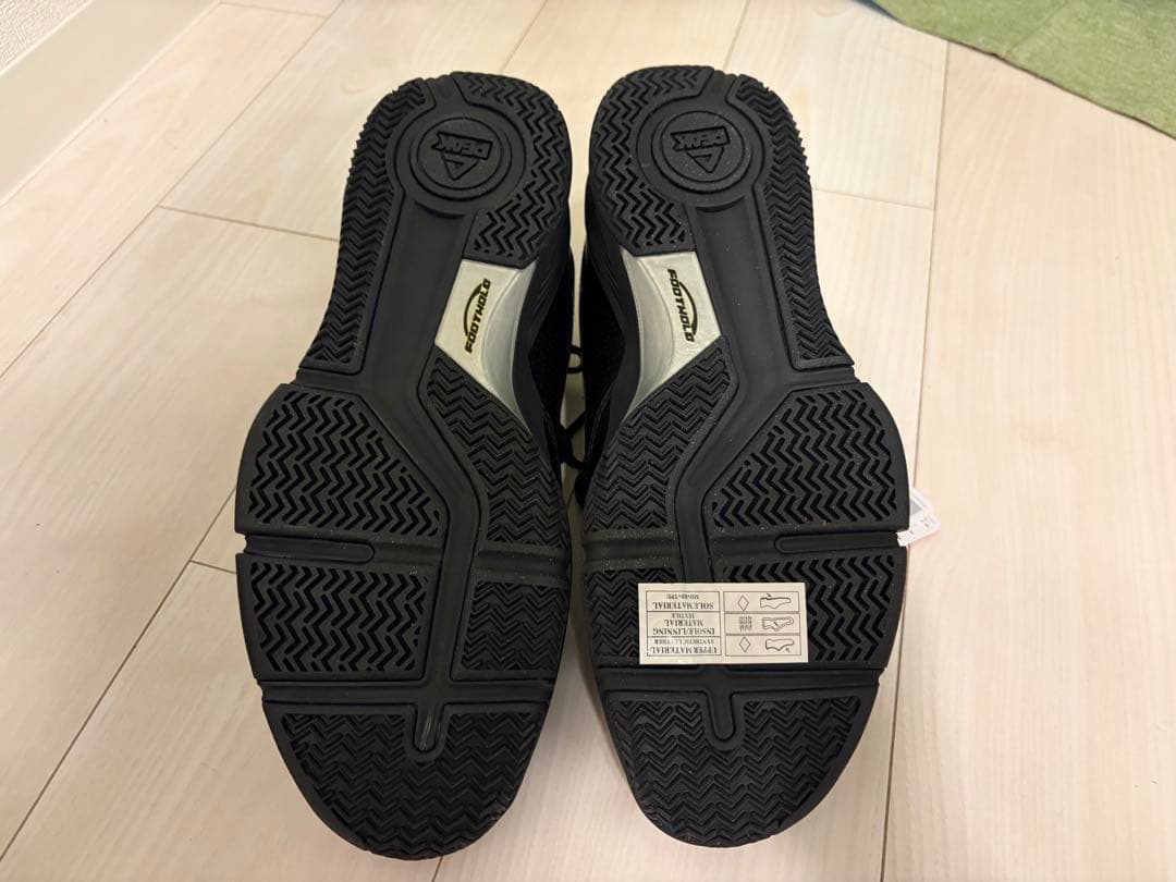 未使用 peak バスケレフリーシューズ26.5