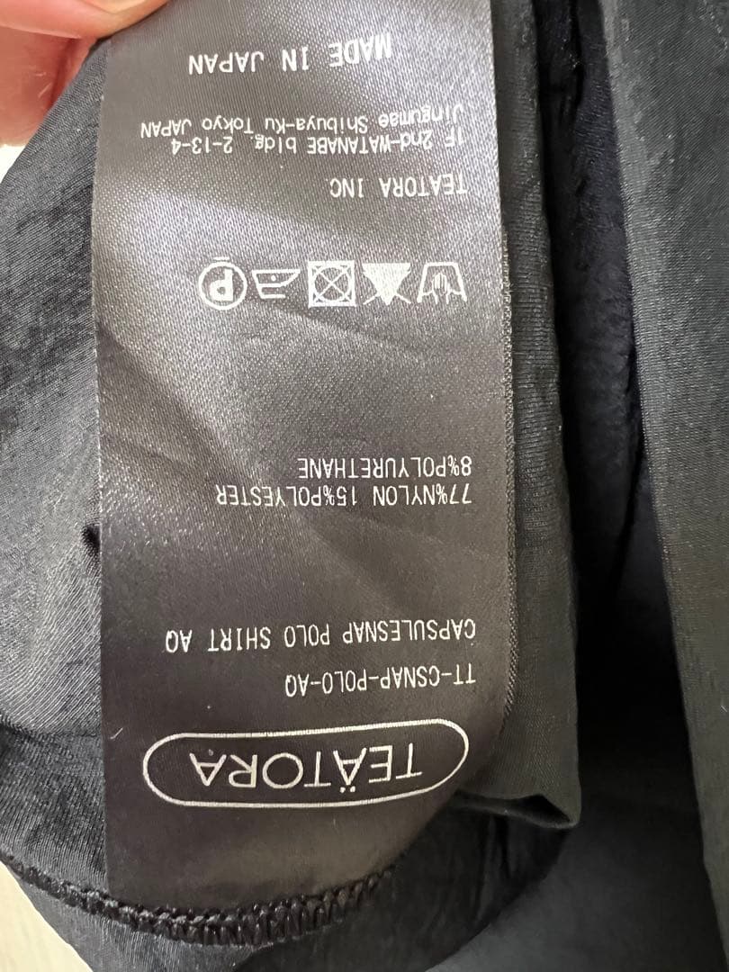 サイズ4 CAPSULESNAP POLO SHIRT AQ