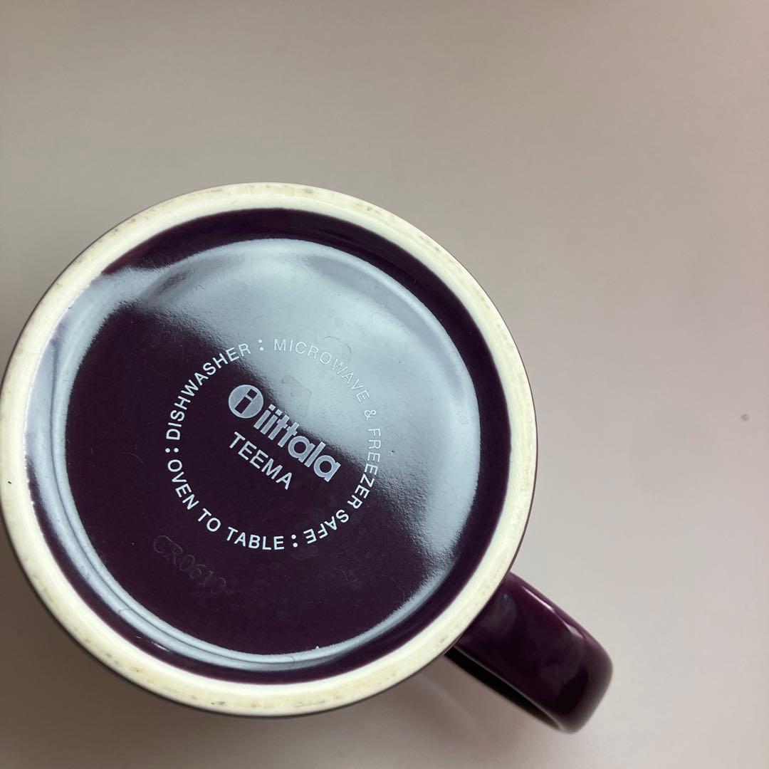 ティーマ　300mlマグ　ダークライラック　ハニー　ターコイズ　３個　バラ売不可