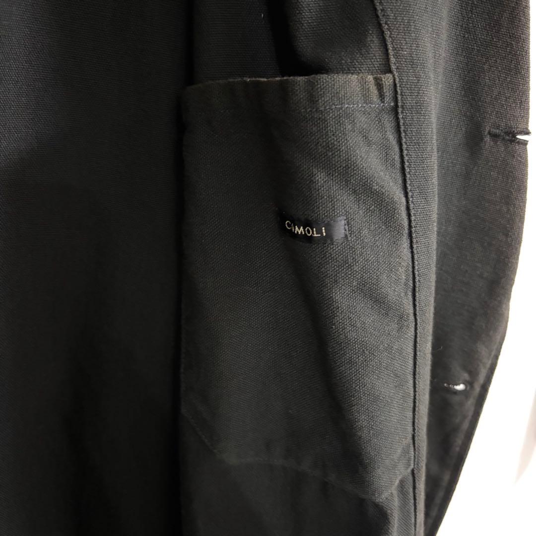 美品　COMOLI ブラックワークジャケット