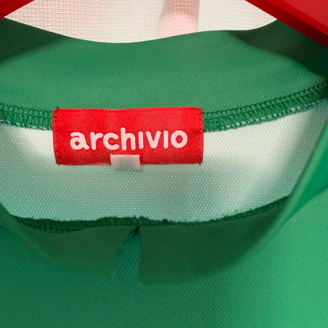 アルチビオarchivio 緑色 ロゴシャツアルチビオ
