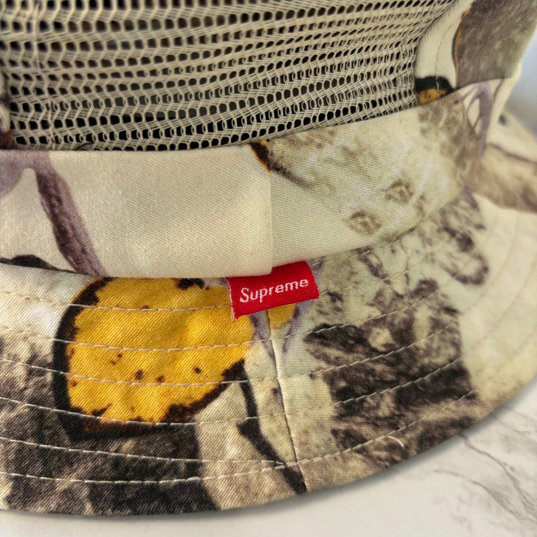 Supreme かも柄　ハット　sサイズ　小さめ