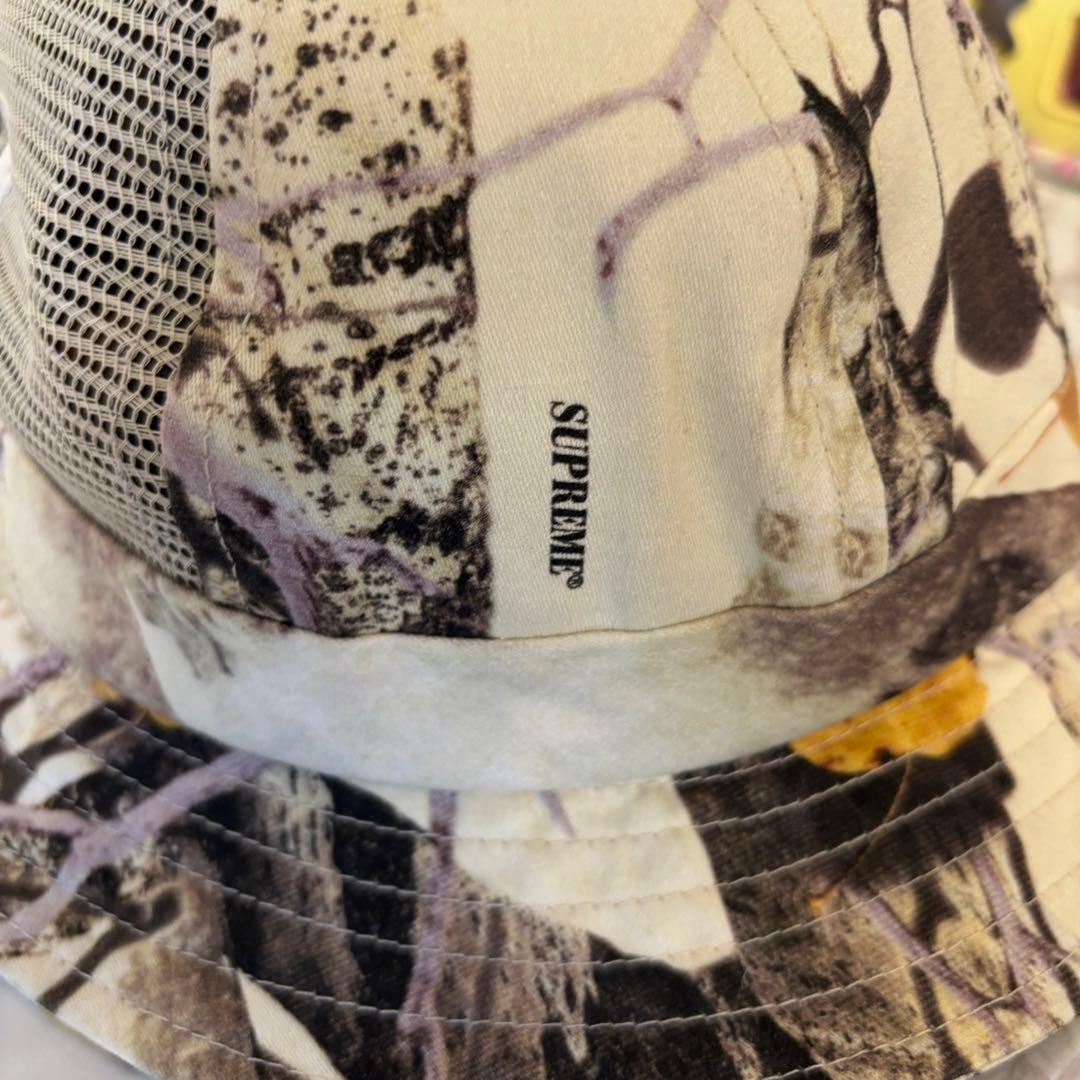 Supreme かも柄　ハット　sサイズ　小さめ