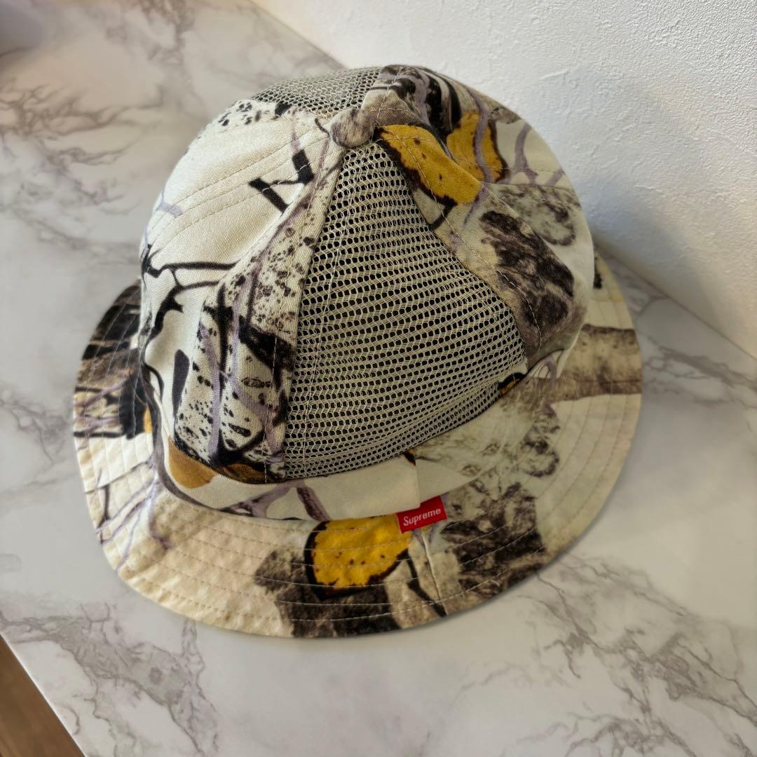 Supreme かも柄　ハット　sサイズ　小さめ