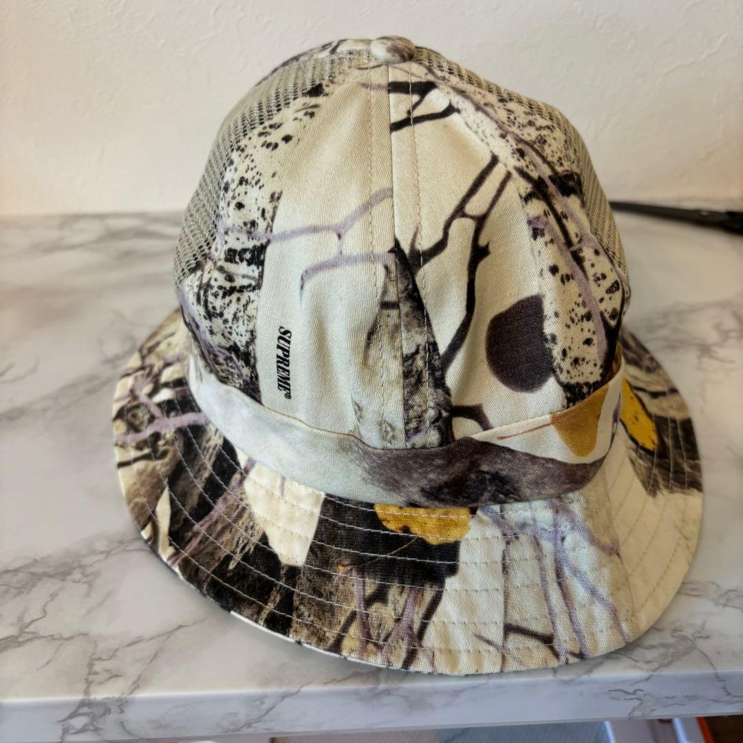 Supreme かも柄　ハット　sサイズ　小さめ