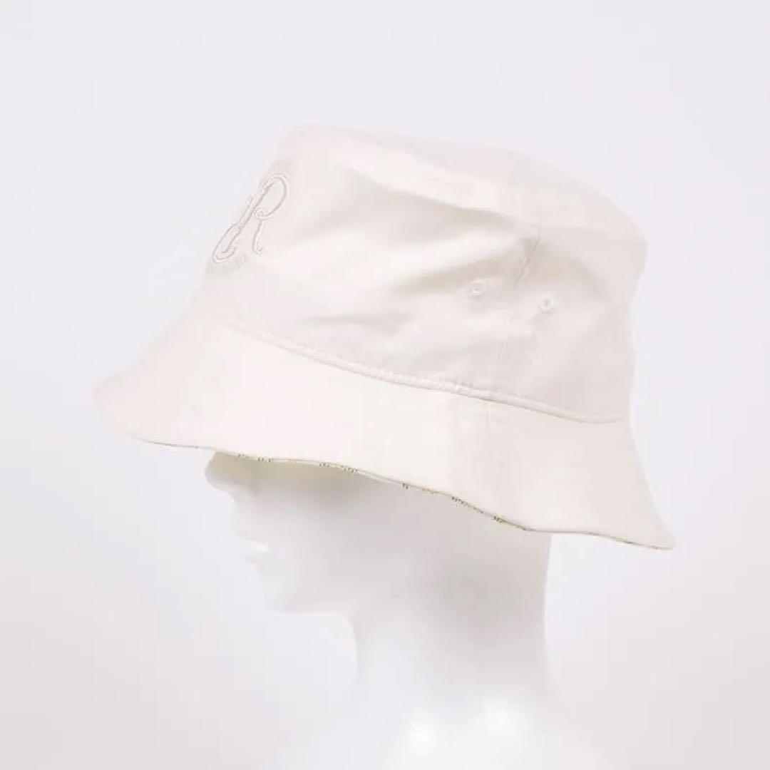 RRロゴエンボスバケットハット / ホワイト BE12HAT01 Lサイズ