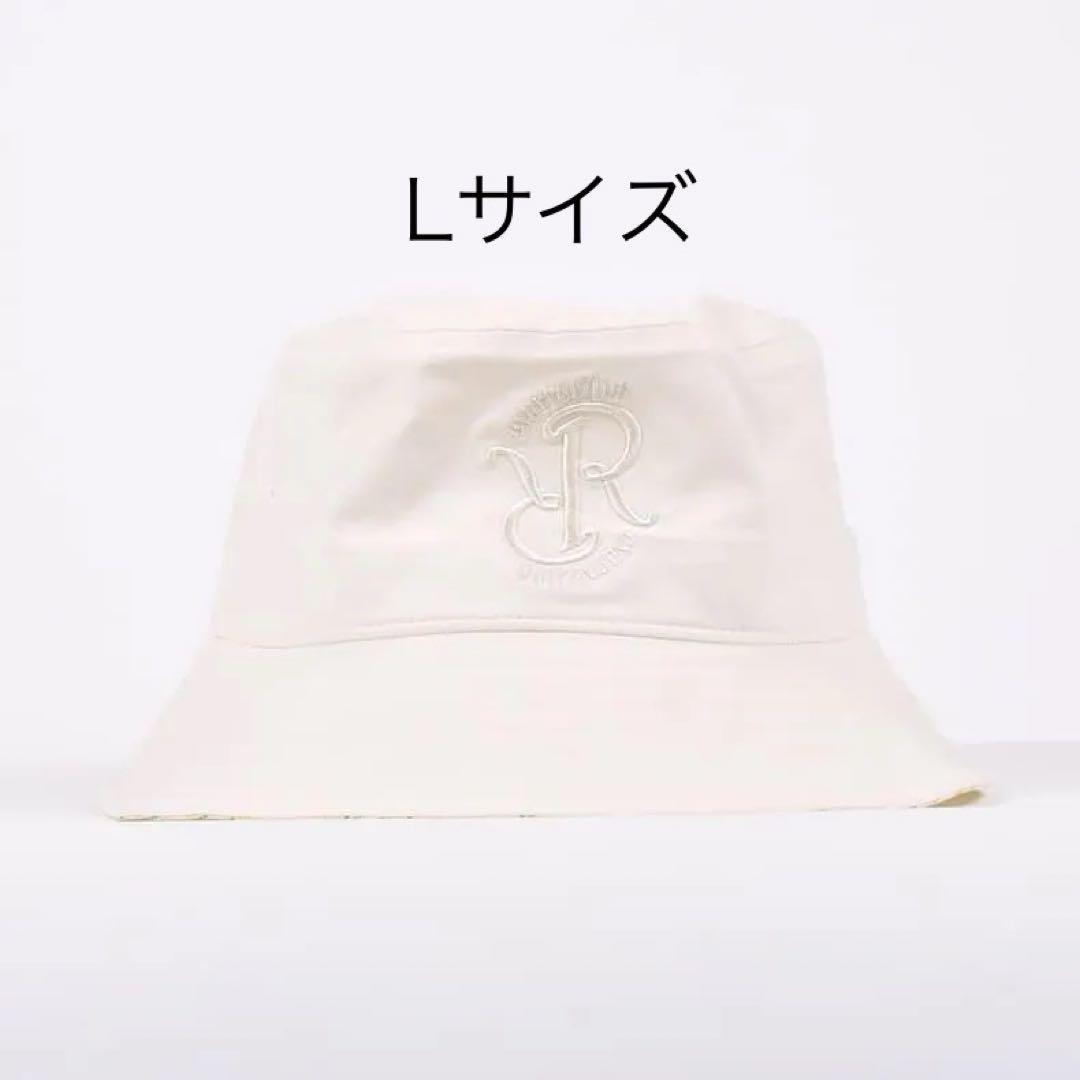 RRロゴエンボスバケットハット / ホワイト BE12HAT01 Lサイズ
