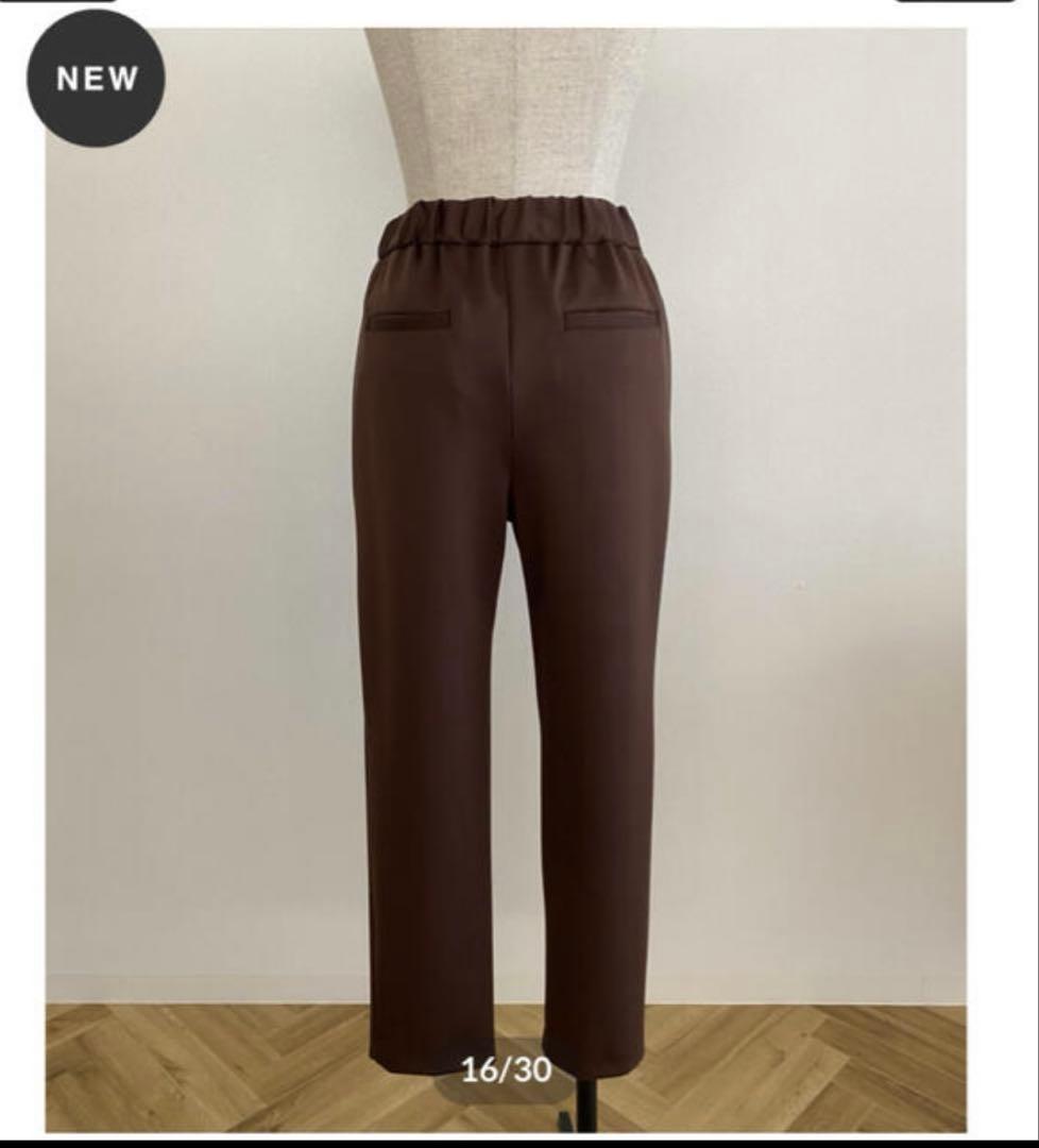 ohga マシュマロパンツ S ブラウン