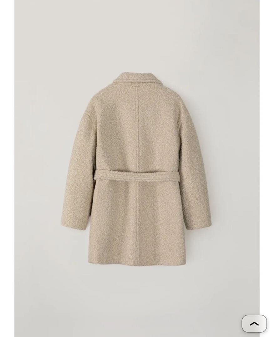 ジャケット・アウター OHOTORO Boucle 2way Half Coat