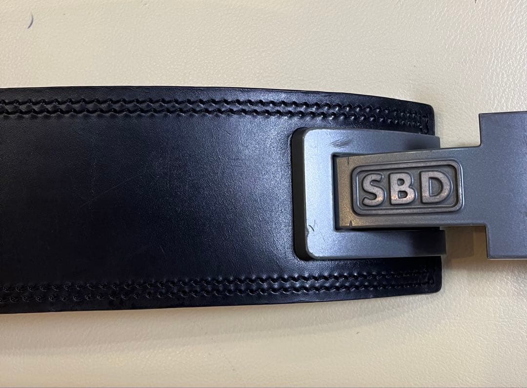 SBD パワーベルト 旧ロゴ　サイズL 　厚さ13㎜