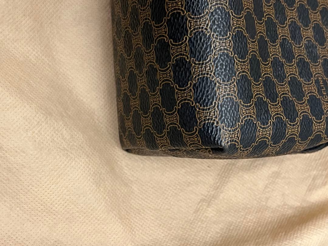 CELINE マカダム柄 クラッチ 廃盤 PVCレザー ポーチ