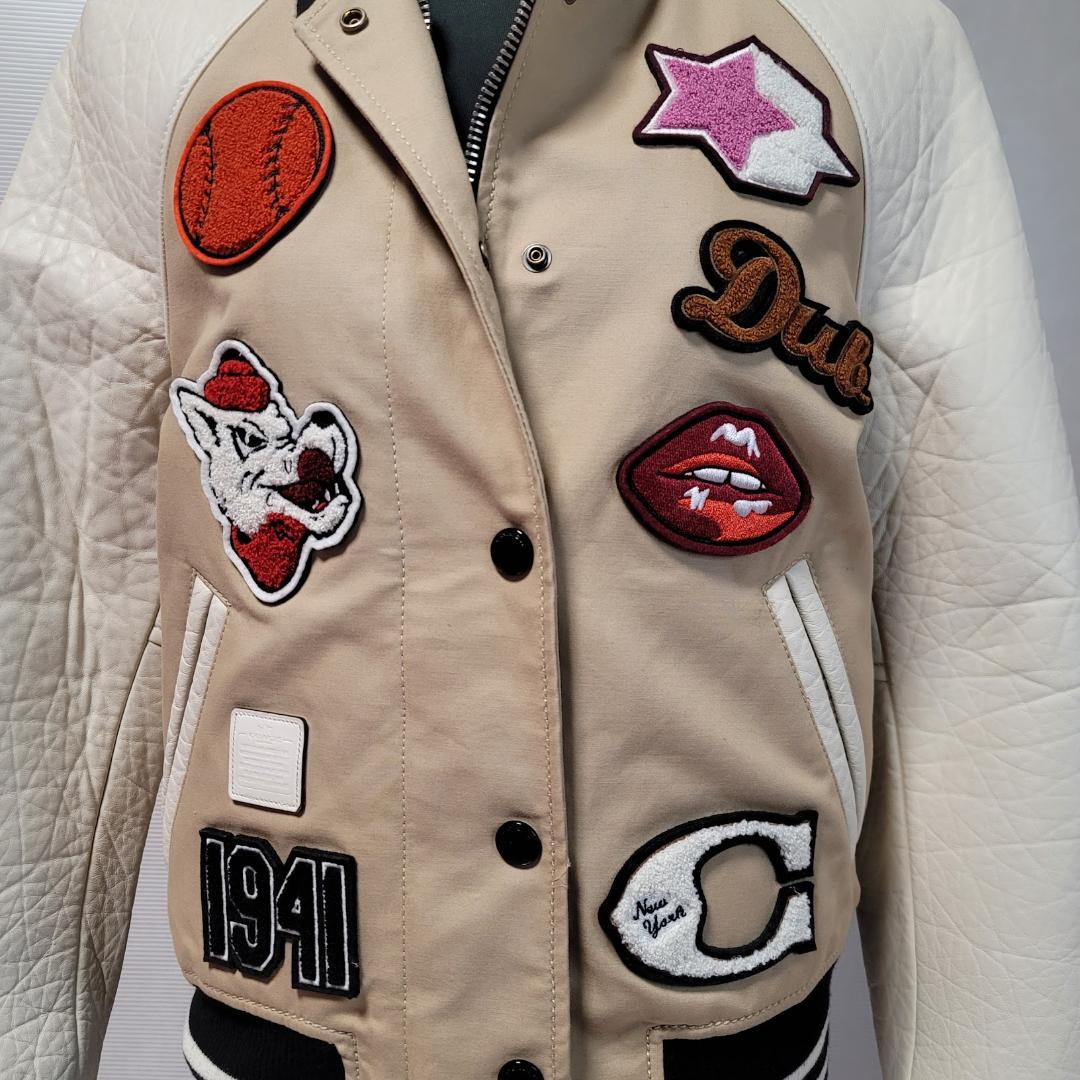 ★美品★コーチ【COACH】スタジャン　XSサイズ