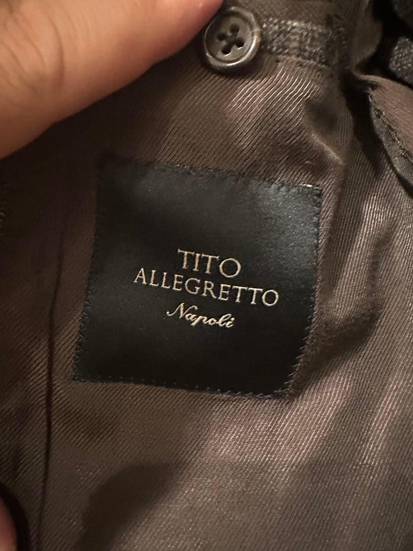 tito allegretto⭐️44‼️ダブルジャケット‼️新品未使用⭐️破格‼️
