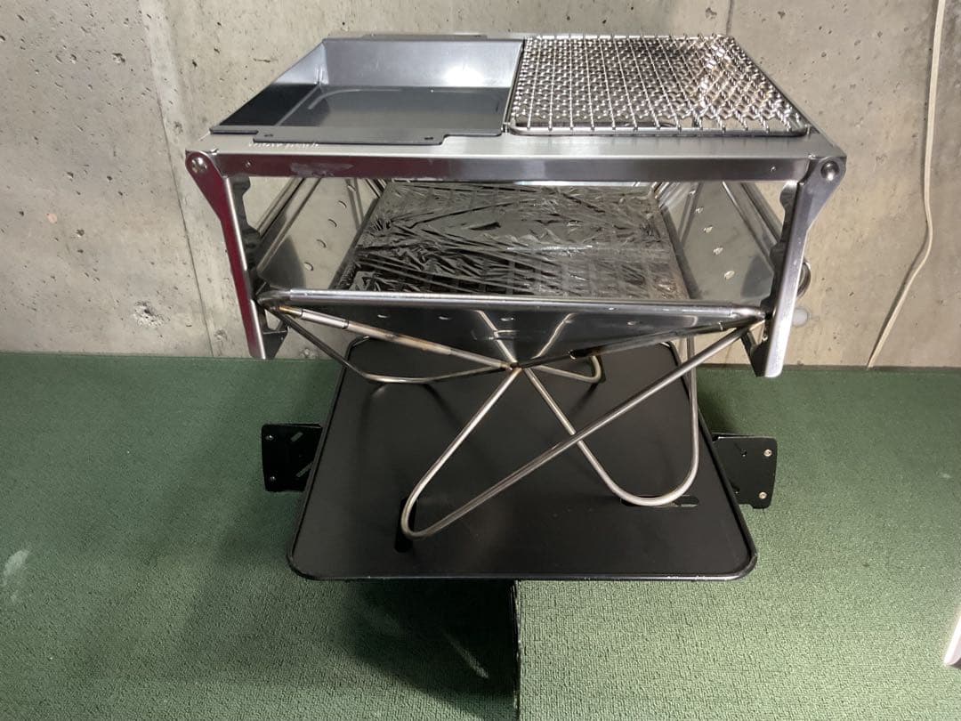 新品 セイエン ＆ 新品・中古 焚火台 L フルセット スノーピーク