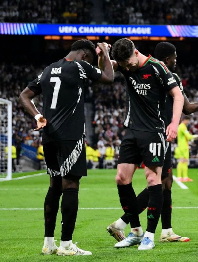 サカ　24-25アーセナル　アウェイ背番号7正規品 オーセンティック