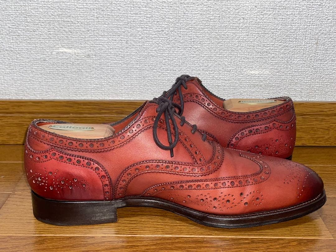 【レア】極美品 エドワードグリーン ファルカーク MTO品 6D 82ラスト