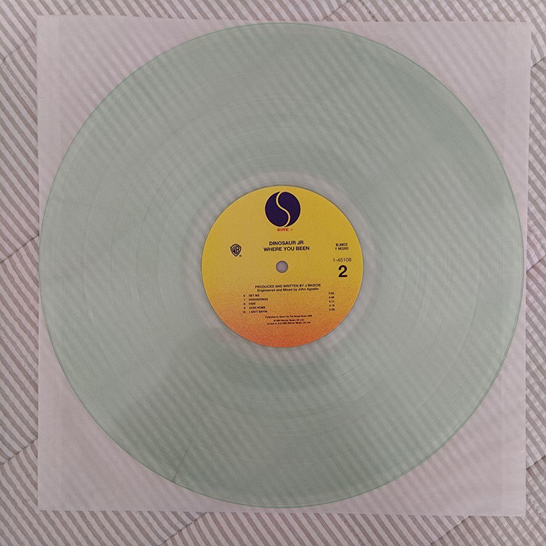 Dinosaur Jr. Where You Been クリアビニール
