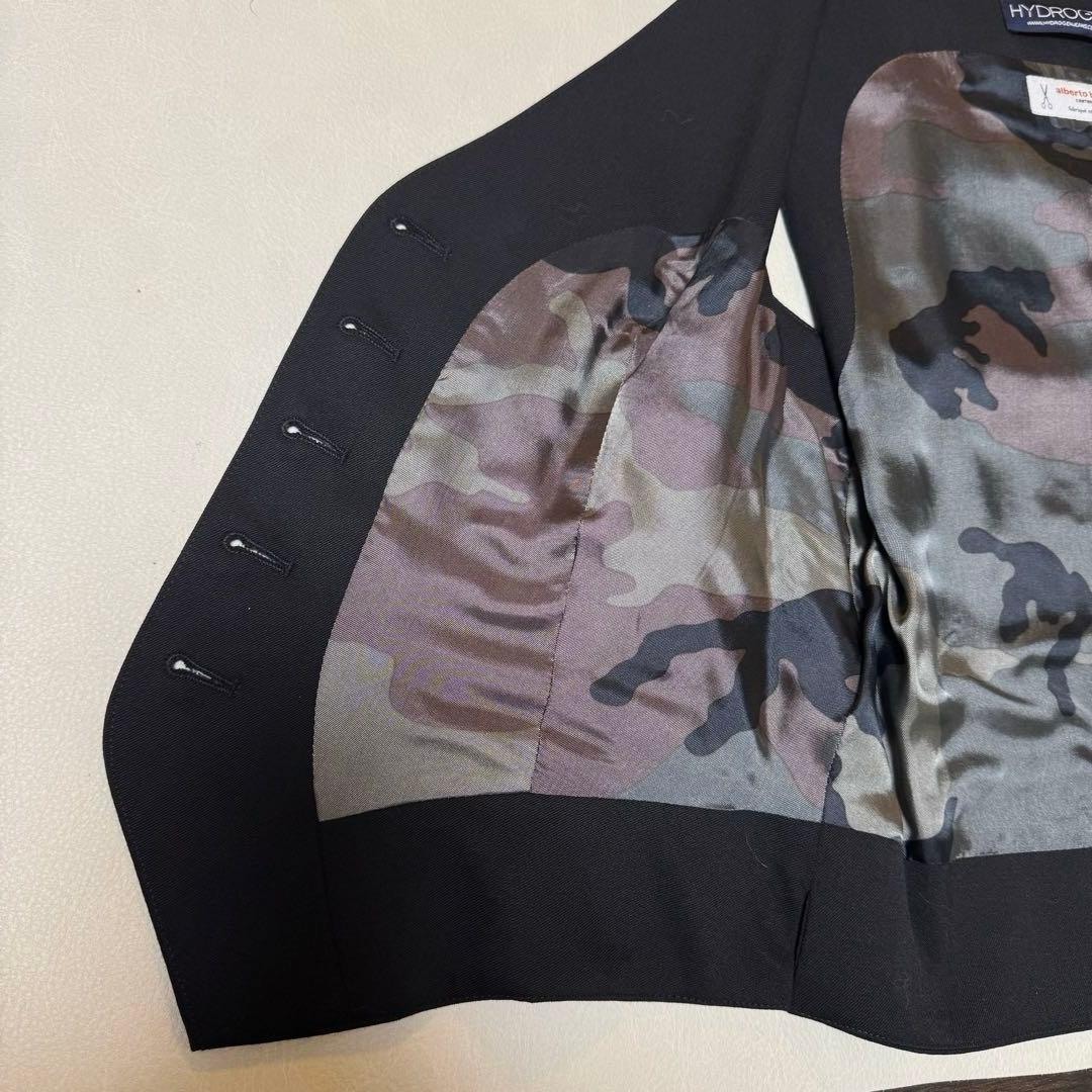 【新品未使用】HYDROGEN ベスト　ブラック