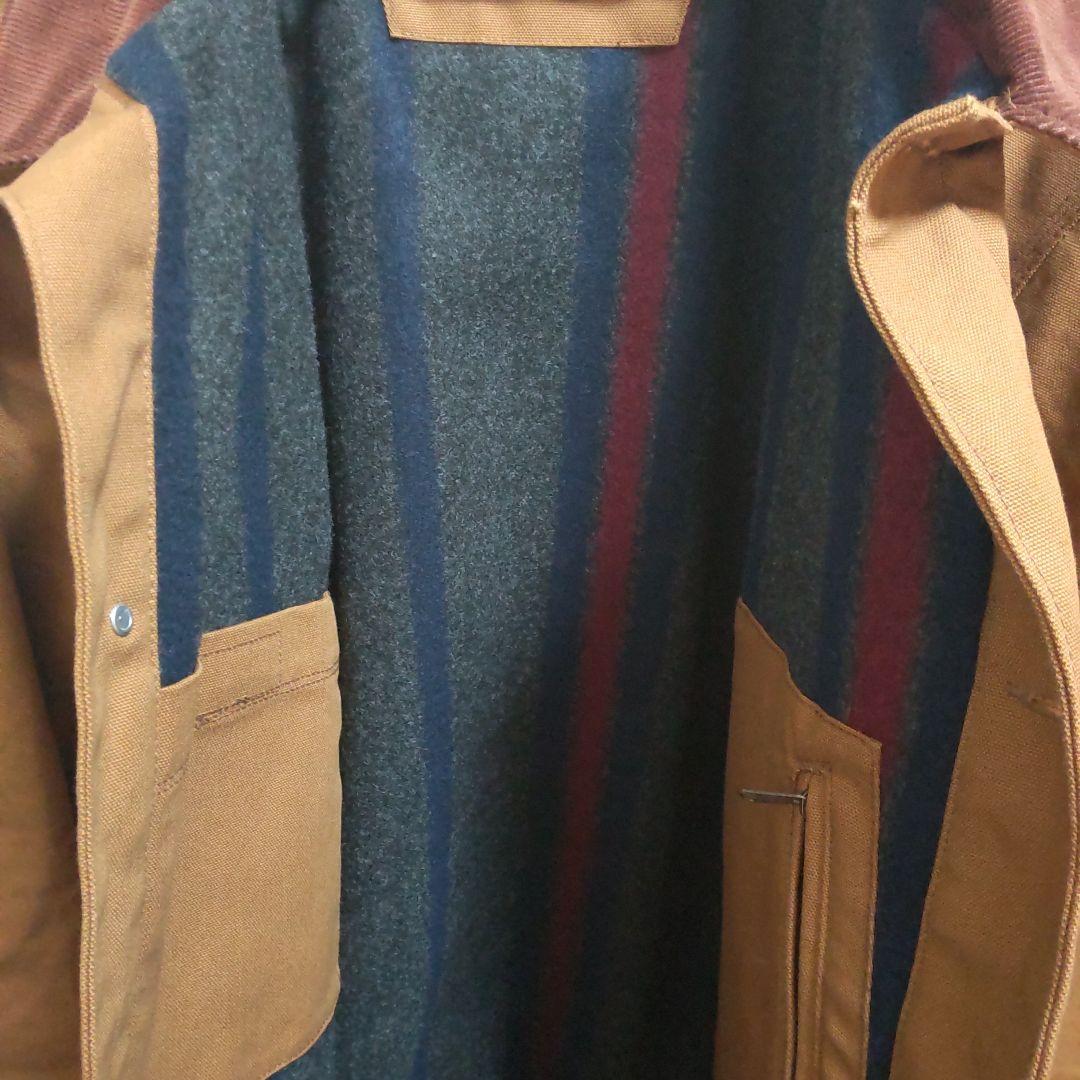 【美品】Carhartt カーハートダックチョアコート
