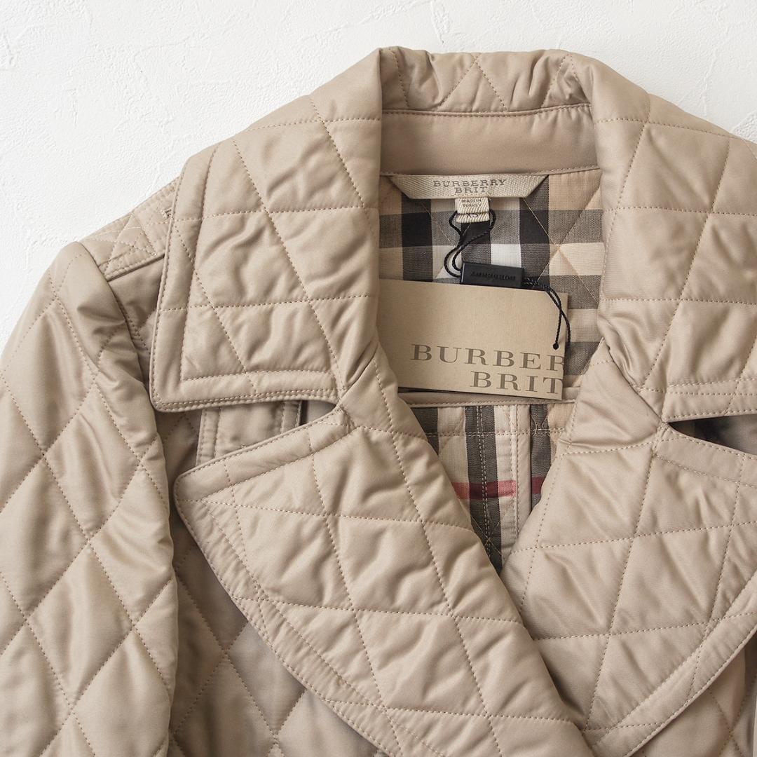 ★新品★Burberry（バーバリー）キルティング ダブル ジャケット コート
