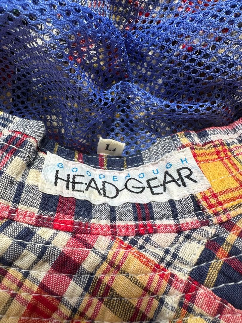 GOODENOUGH HEADGEAR グッドイナフ パッチワーク ハット L