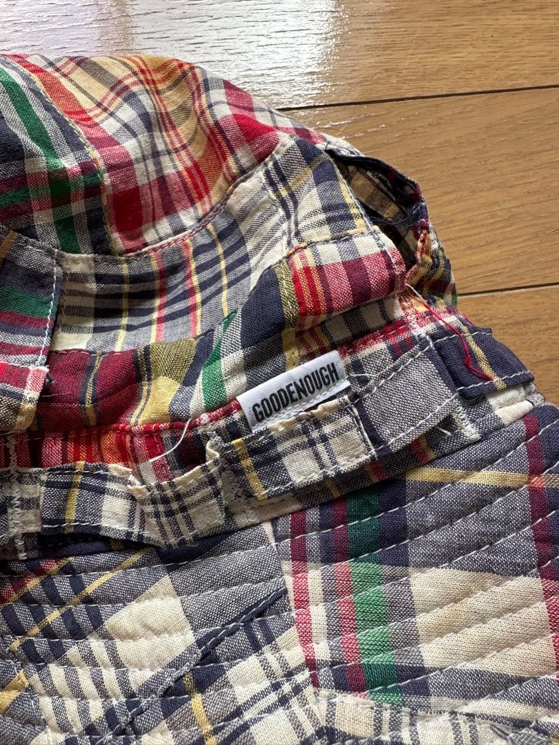 GOODENOUGH HEADGEAR グッドイナフ パッチワーク ハット L