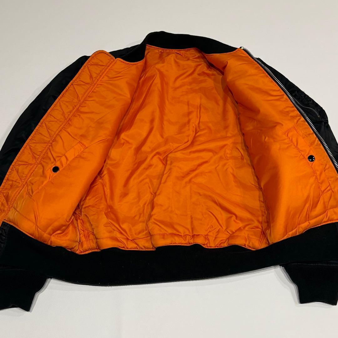 美品 ALPHA INDUSTRIES MA-1 フライトジャケット XL 黒