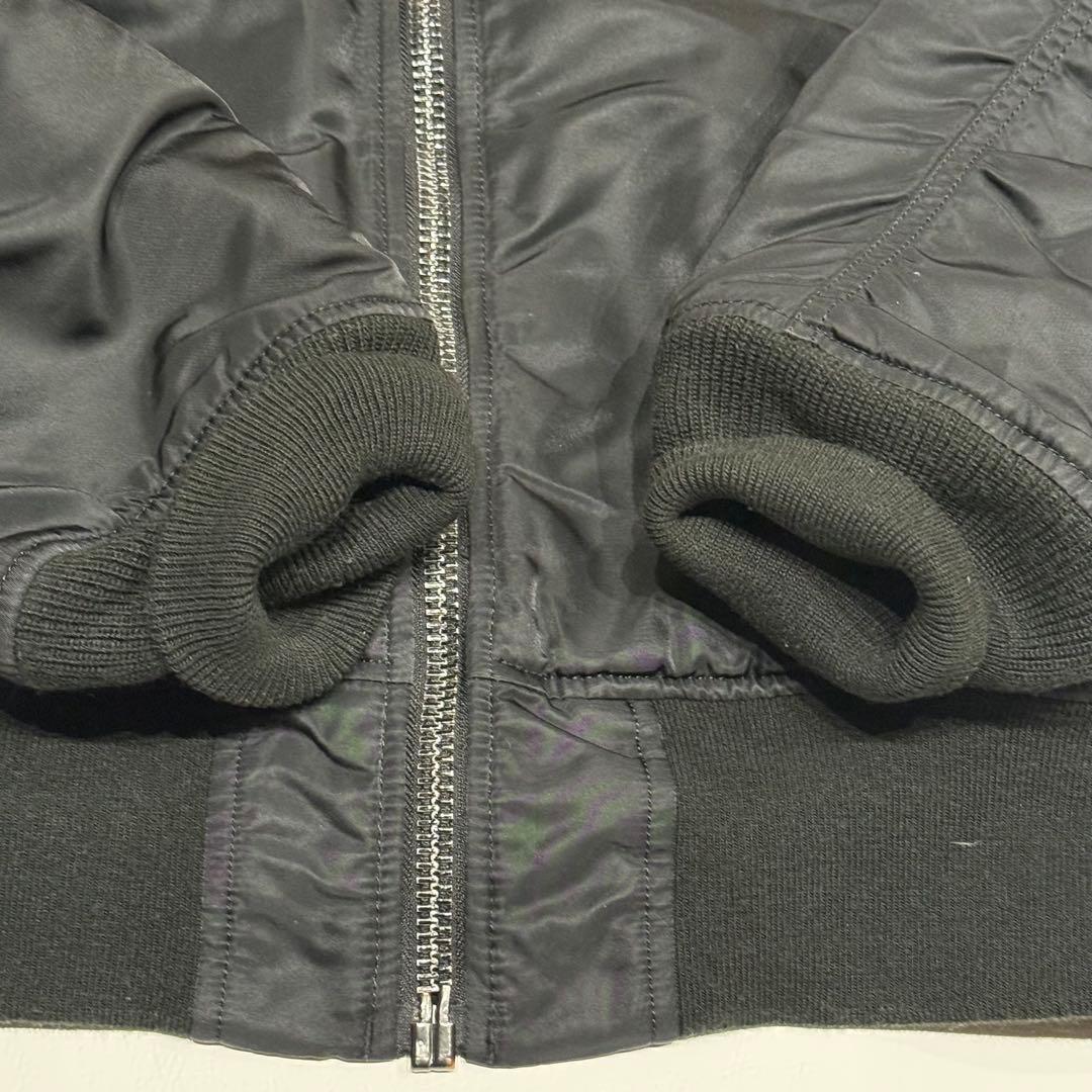 美品 ALPHA INDUSTRIES MA-1 フライトジャケット XL 黒