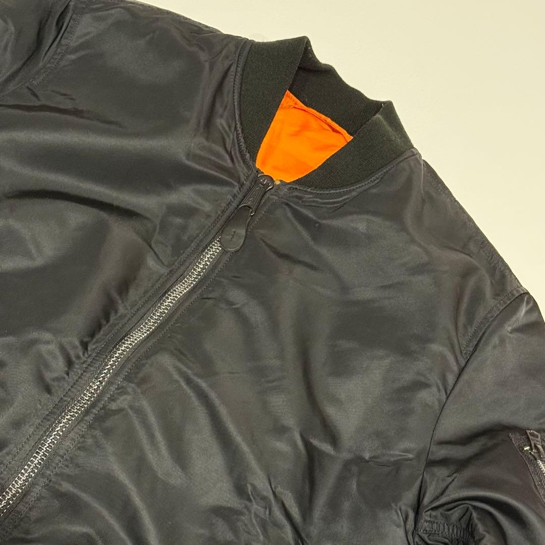 美品 ALPHA INDUSTRIES MA-1 フライトジャケット XL 黒