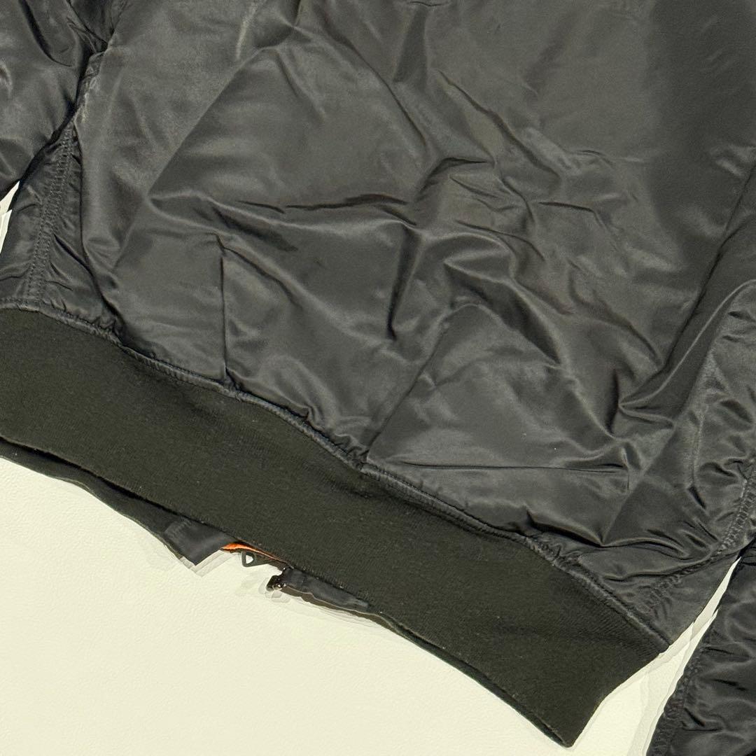 美品 ALPHA INDUSTRIES MA-1 フライトジャケット XL 黒