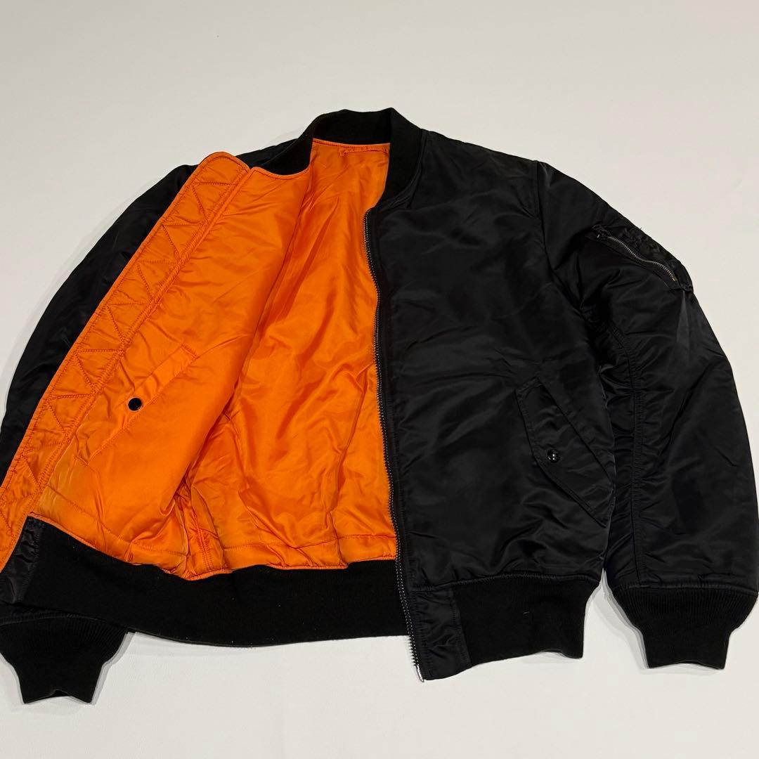 美品 ALPHA INDUSTRIES MA-1 フライトジャケット XL 黒